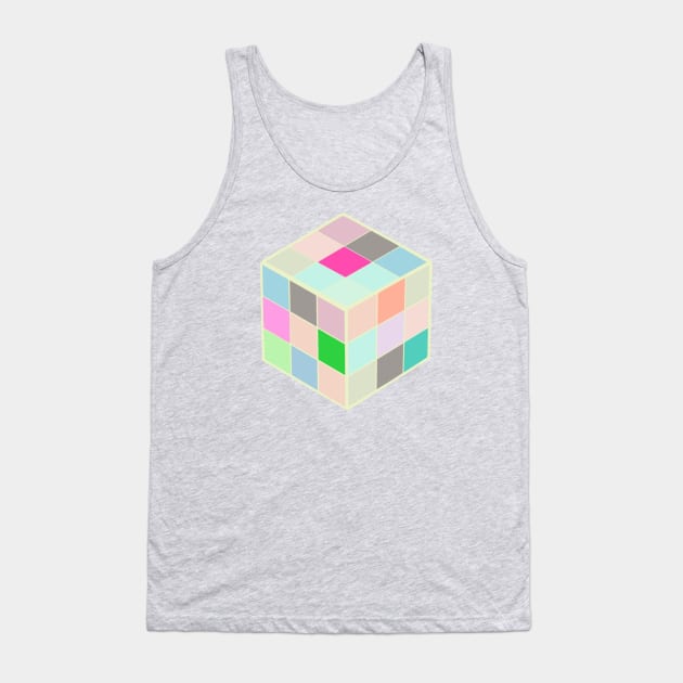 Rubicks Cube Tank Top by SophiaLadeni